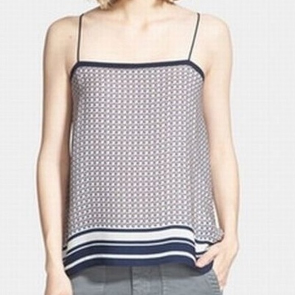 Vince Silk Cami Blouse Size M - Picture 1 of 8